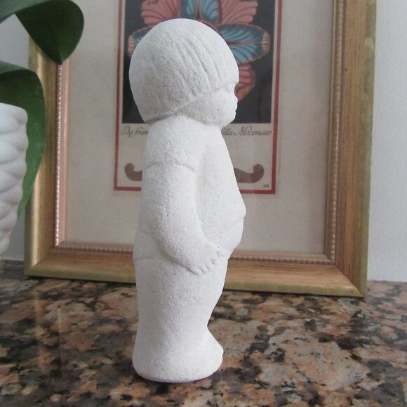 Figurine Stone Art Sculpture Belgium Modern - Picture 5 of 10